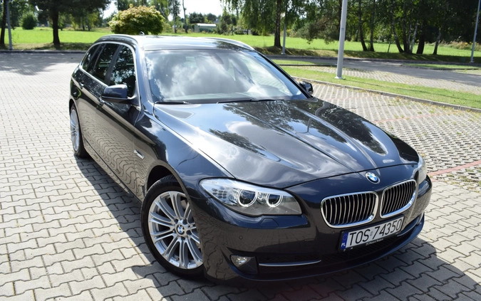 BMW Seria 5 cena 55800 przebieg: 222000, rok produkcji 2012 z Piastów małe 529